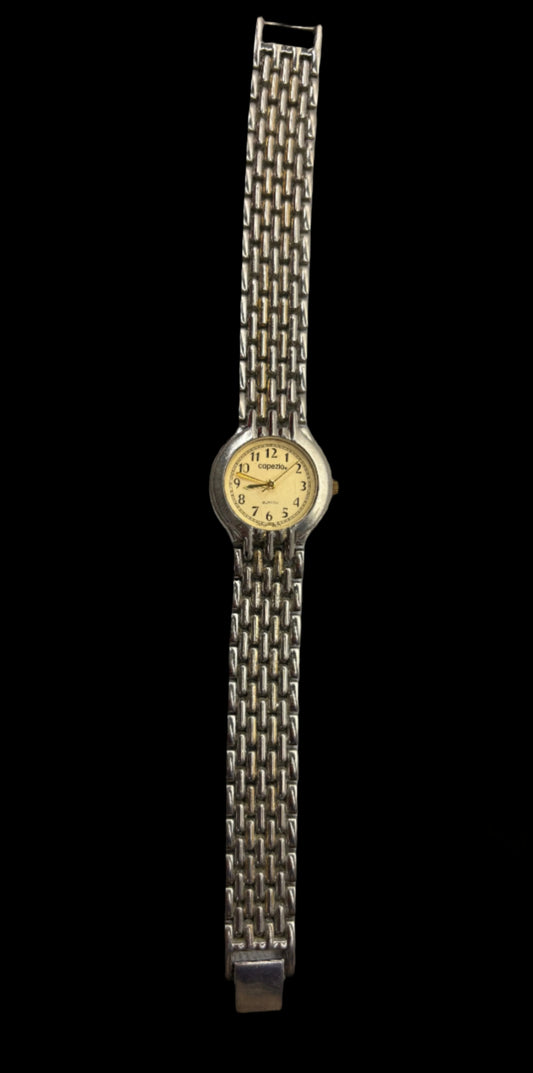 Capezio Gold Dial Analog Watch