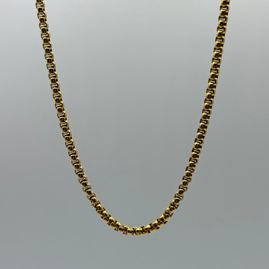 Gold Plated Bubble-link Chain