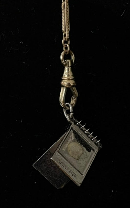 Vintage Sterling Silver Mechanical Steno Pad