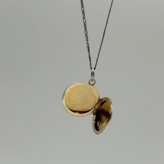 Sterling Locket Necklace