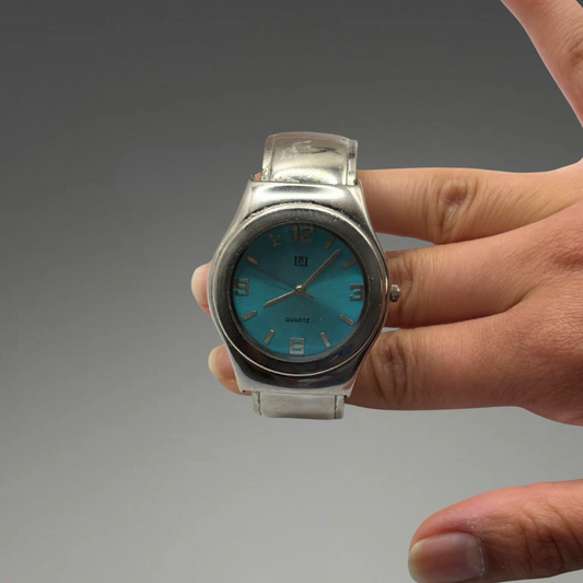 Turquoise Dial Bangle Watch