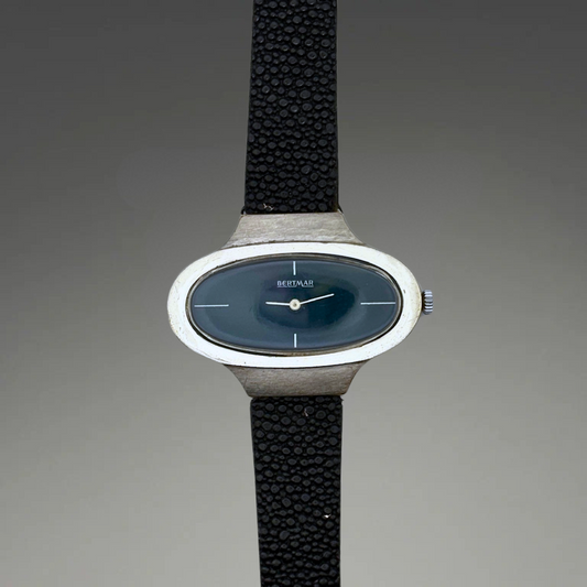 Bertmar Royal Blue Oval Dial