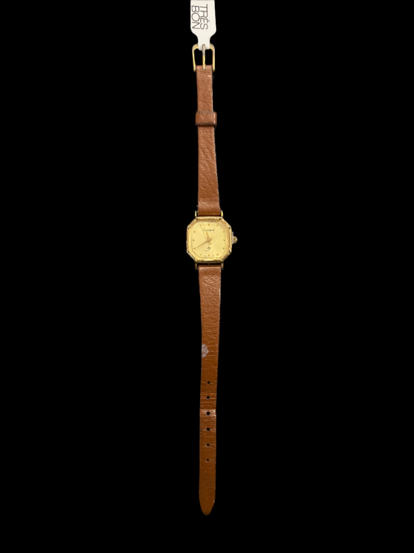 Cardinal Quartz Brown Leather