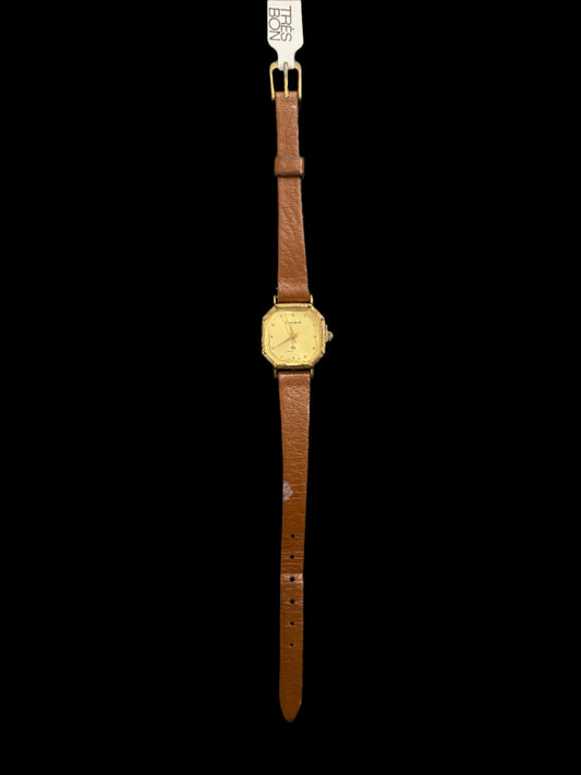 Cardinal Quartz Brown Leather