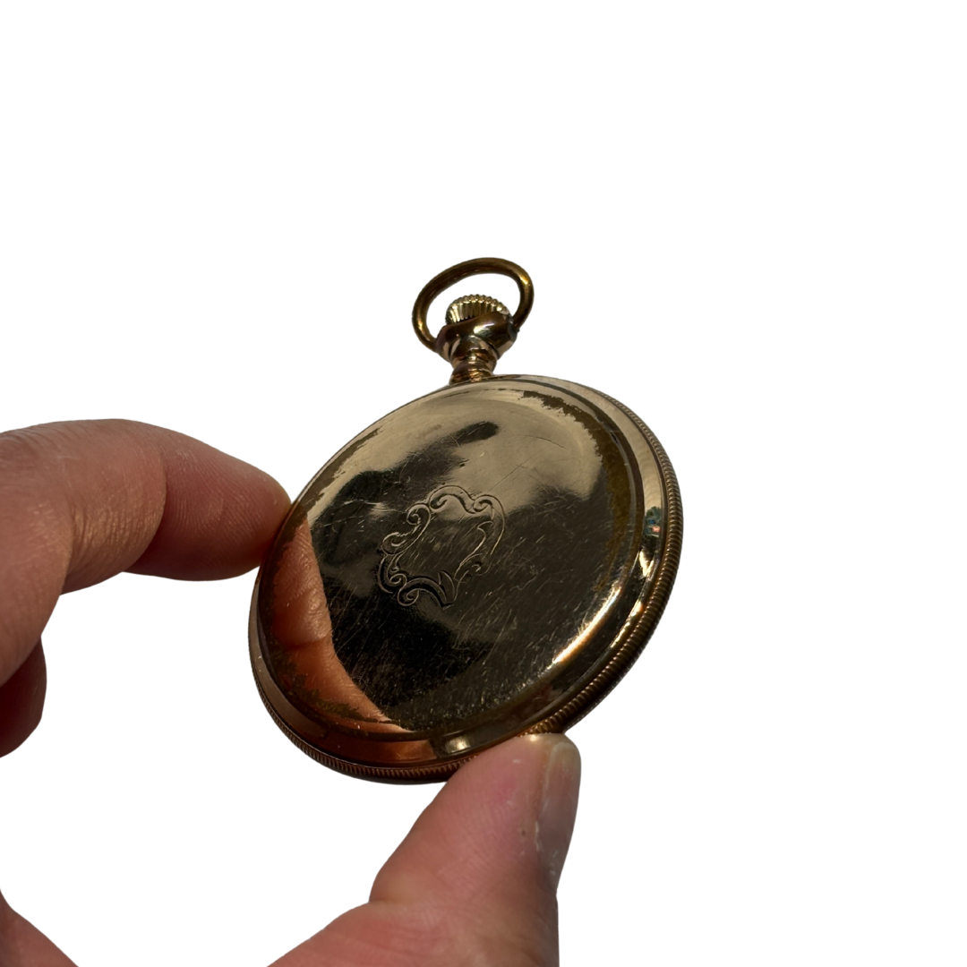 Gold Filled Regina Pocket Watch