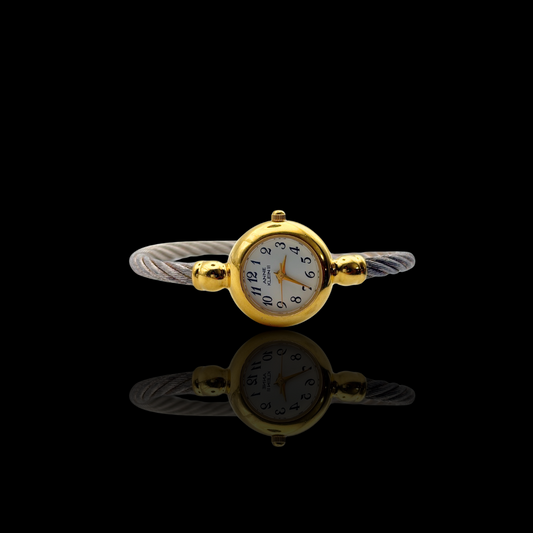 Vintage Anne Klein Two-tone Bangle