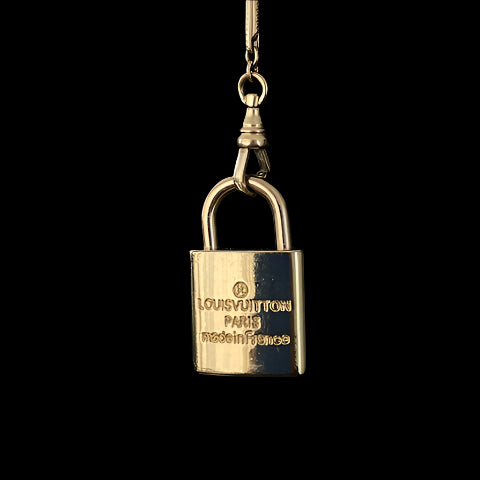 LV Lock Pendant