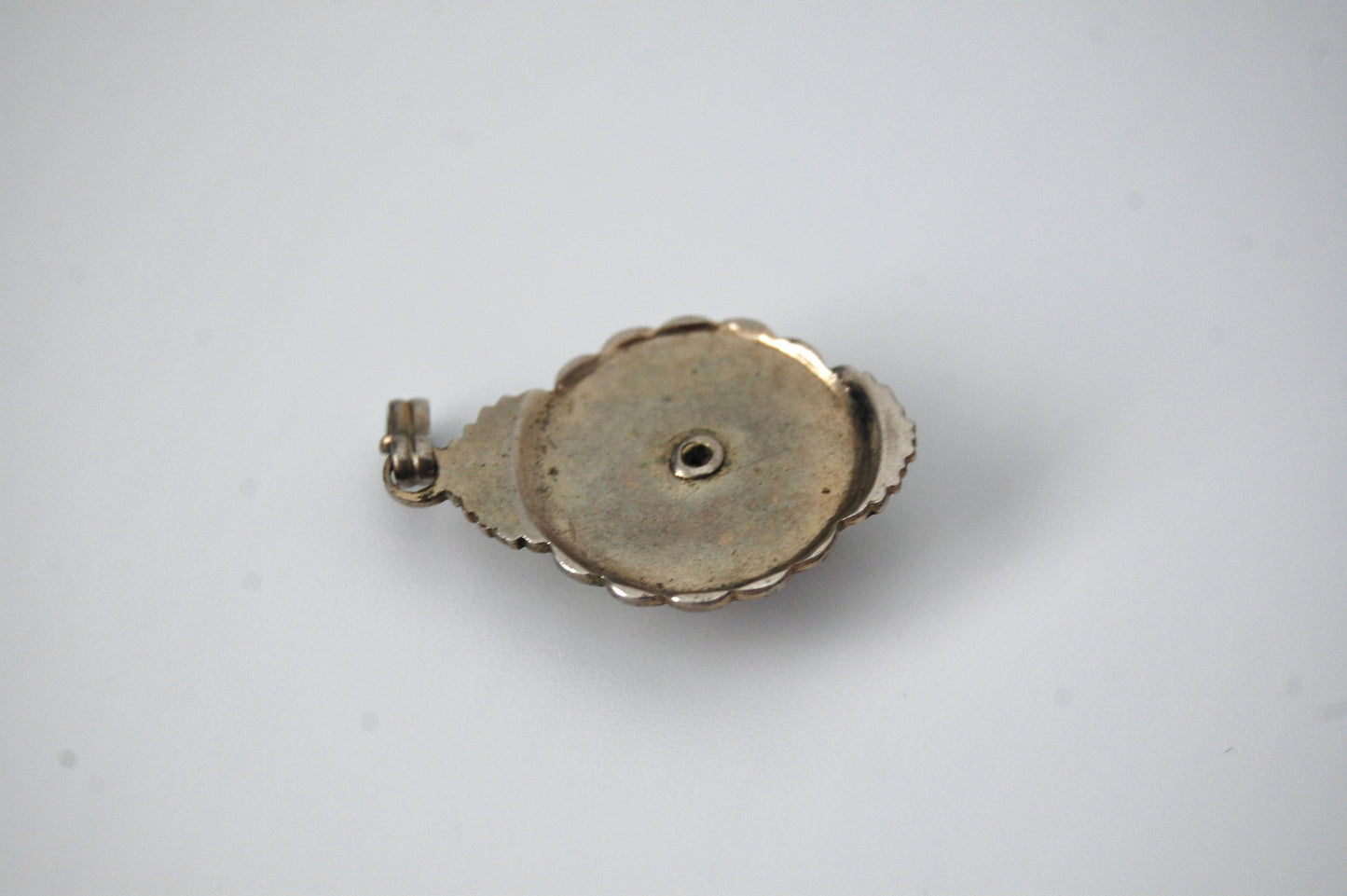 Silver Cabachon Lobster Pendant