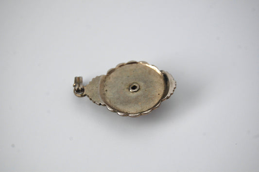 Silver Cabachon Lobster Pendant