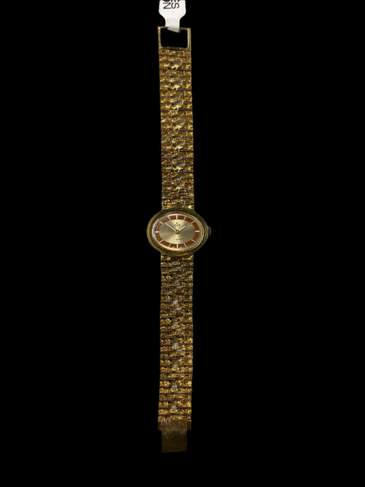 Rare Elgin Oval Gold Analog