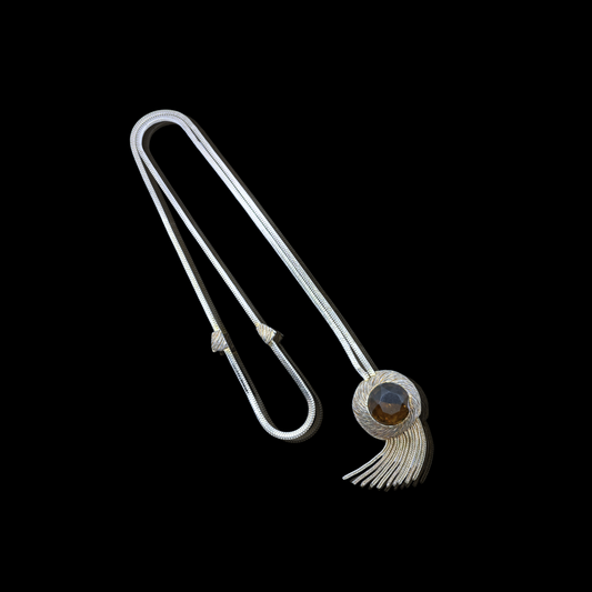 Statement Quartz Pendant Necklace