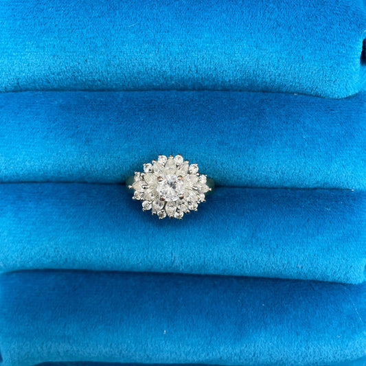 R.S. Covenant 1686 CZ Sapphire Crystal Ring