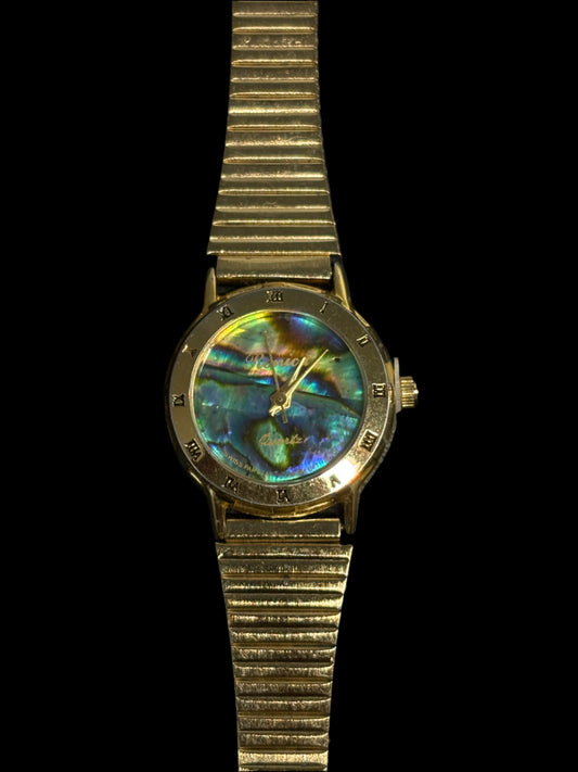 Gold Ronica Mother of Pearl Analog