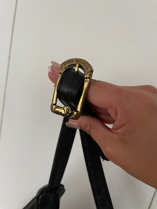 Stone Mountain Medium Leather Shoulder Bag