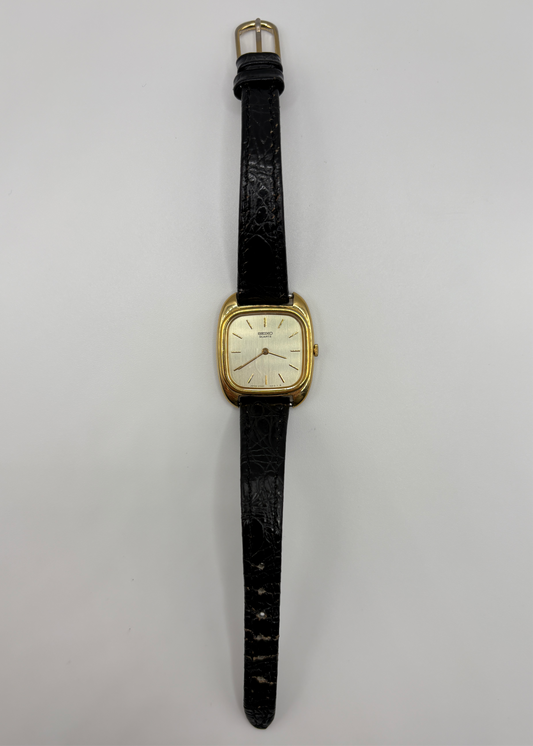Seiko Gold Plated Analog Watch