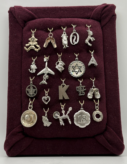 Sterling Silver Charms & Pendants