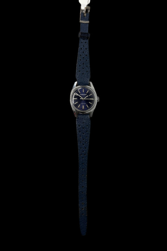 Cardinal Blue Dial Manual Watch