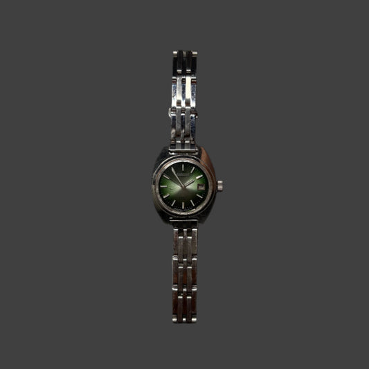 Citizen Green Dial Day Date Watch