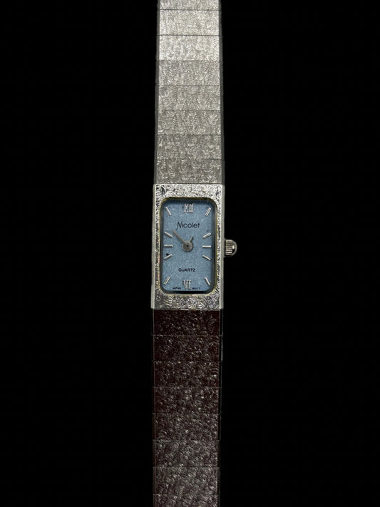 Nicolet Sky Blue Watch