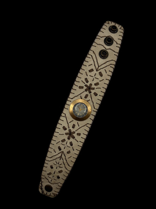 Nine West Embroidered Watch