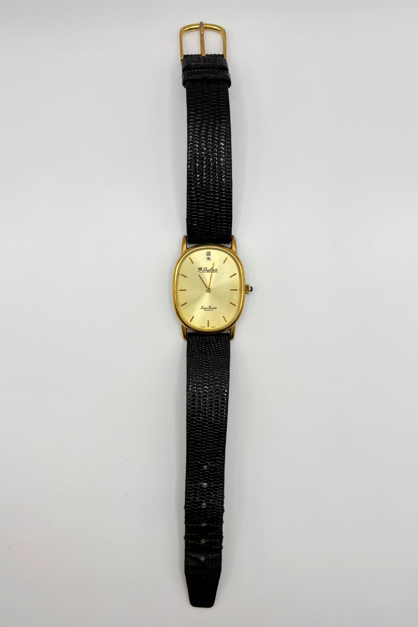 Lucien Piccard Analog Diamond Watch