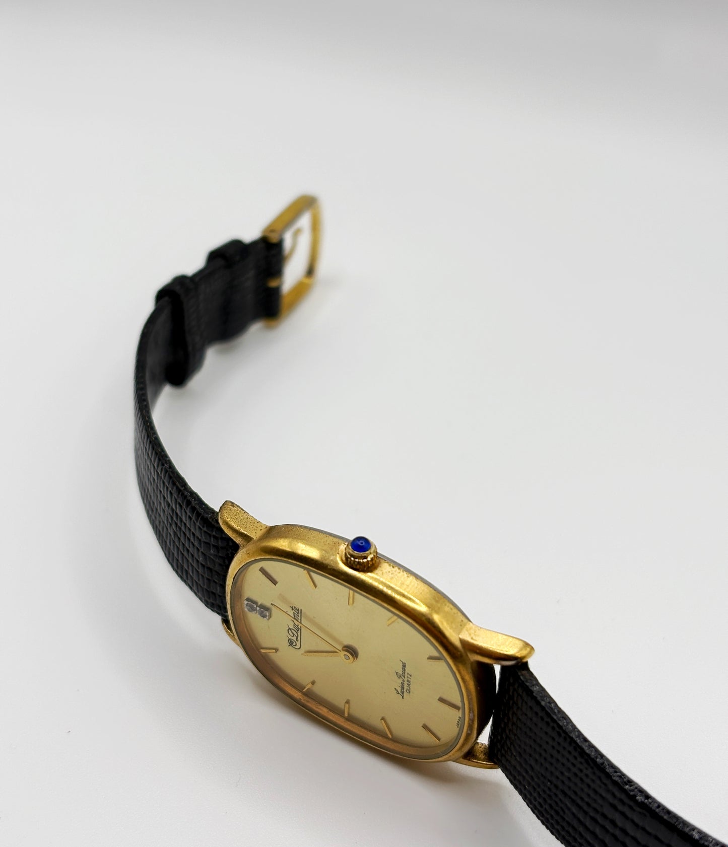Lucien Piccard Analog Diamond Watch