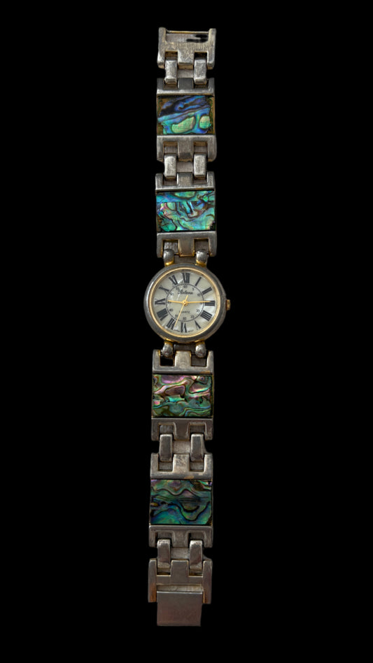 Rotena Abalone Analog Watch