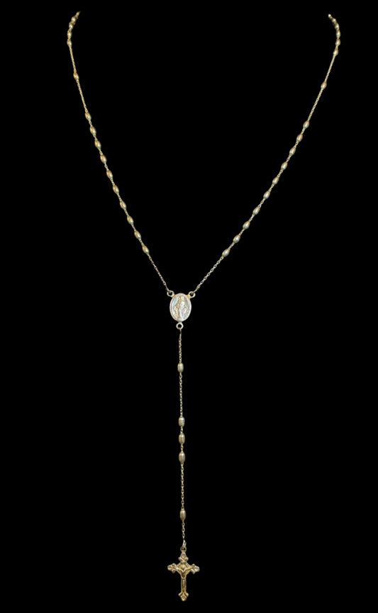 Sterling Silver Rosary by Dyadema