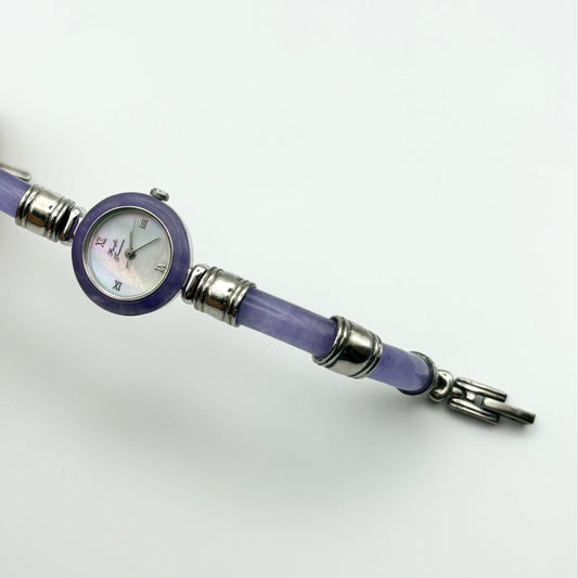 925 Royal Crown Jade & Napier Analog