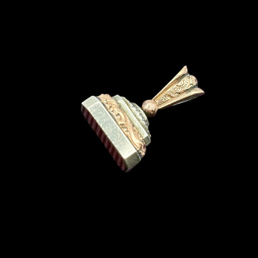 Georgian Two-tone Carnelian Watch Fob