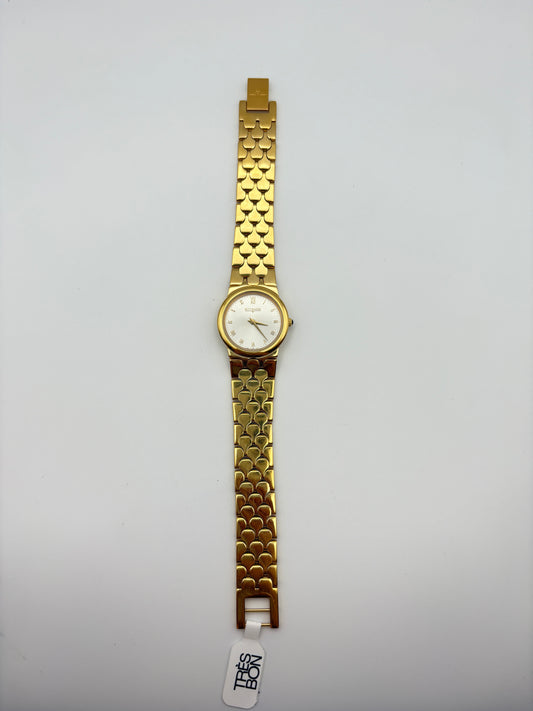 Gold Wittnauer Analog Watch