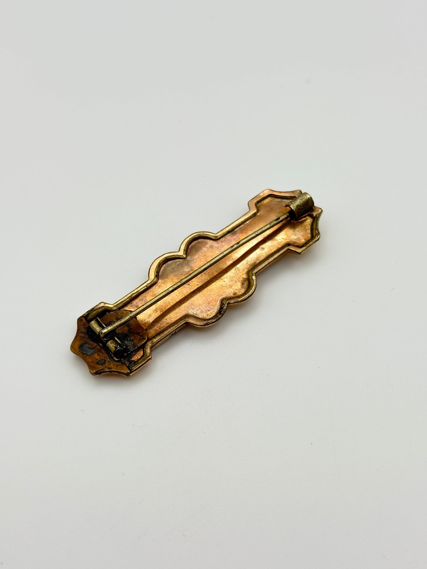 Antique Gold Filled Brooch