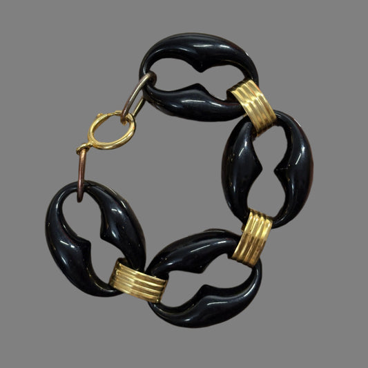 Bold Mariner Lucite Bracelet