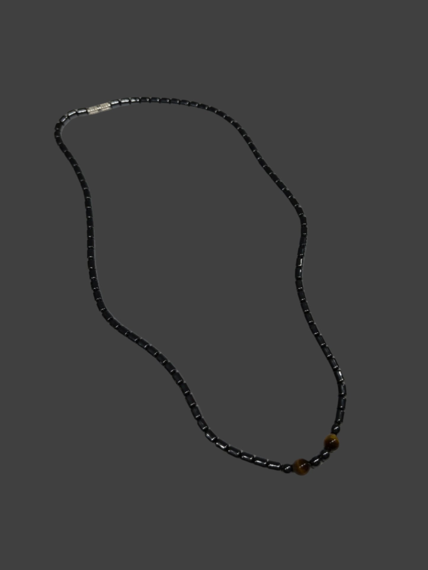 Marcasite & Tiger's Eye Necklace