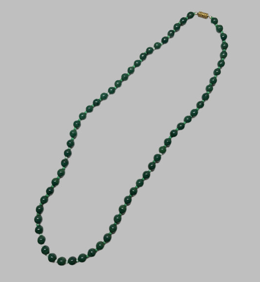 Green Malachite Statement Necklace