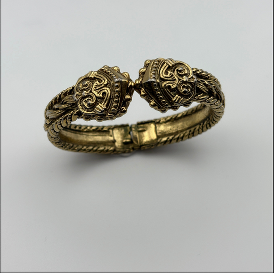 Brass Ornate Bangle