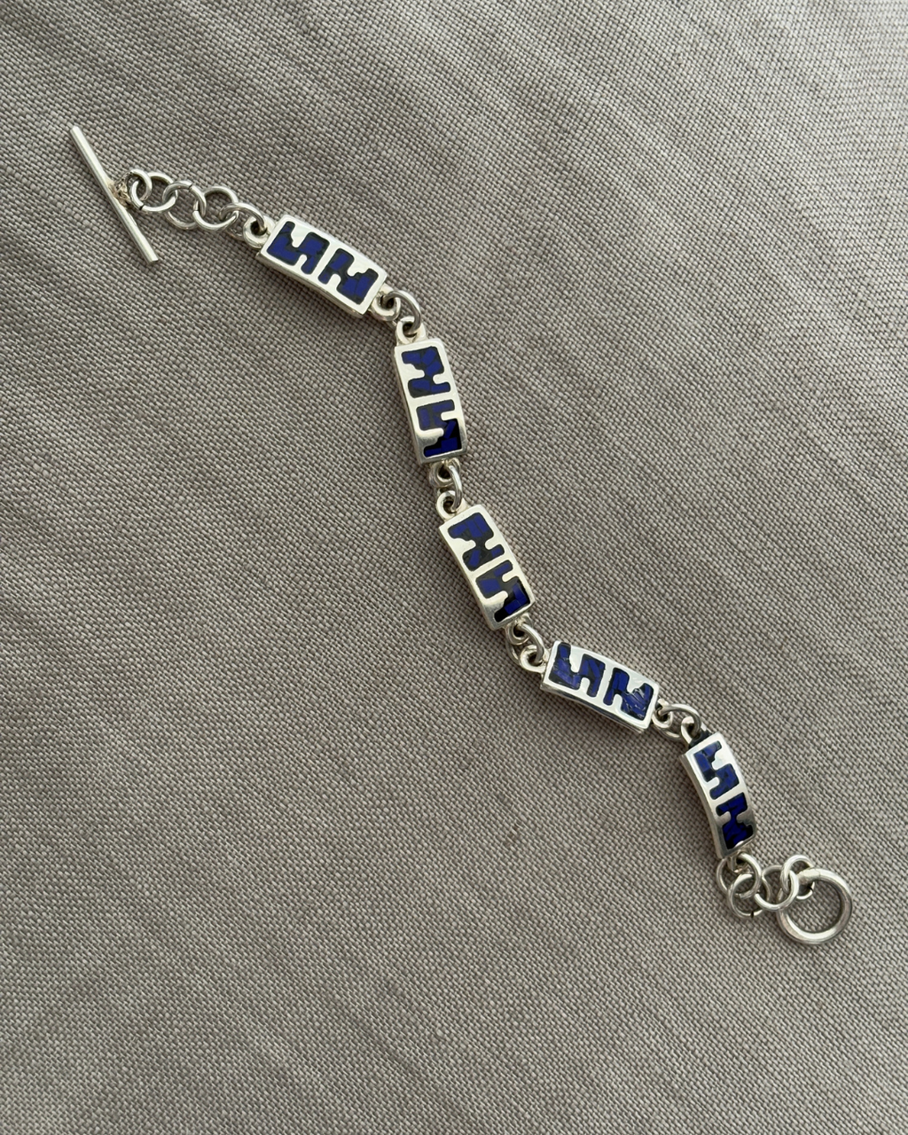 Bracelet Alpaca Mexique Argent