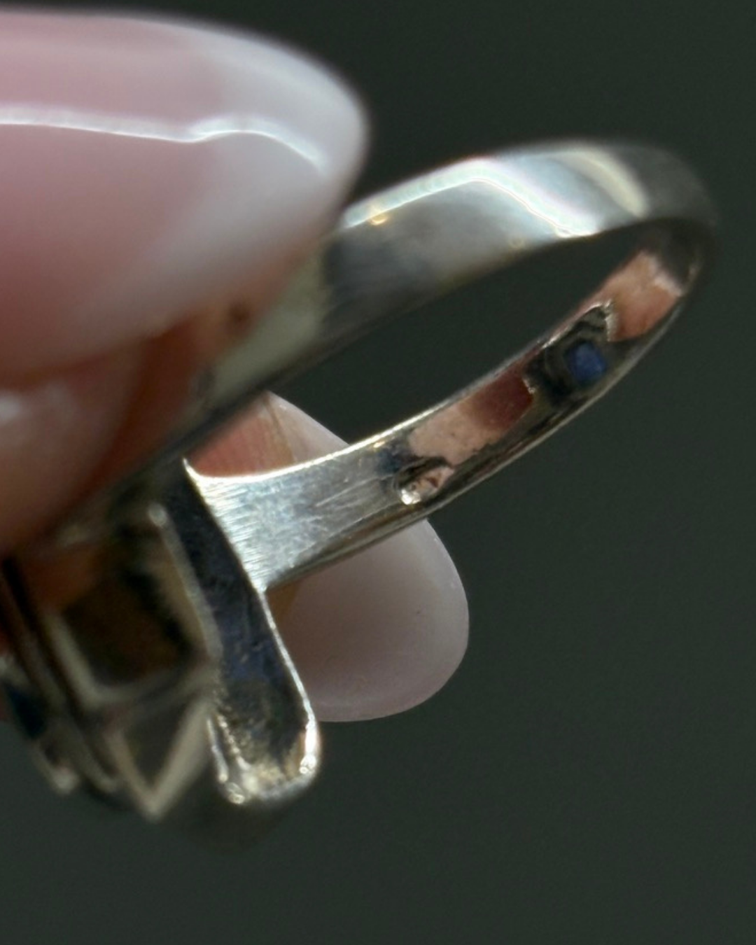 Sterling-Silber-Ring mit Lapislazuli