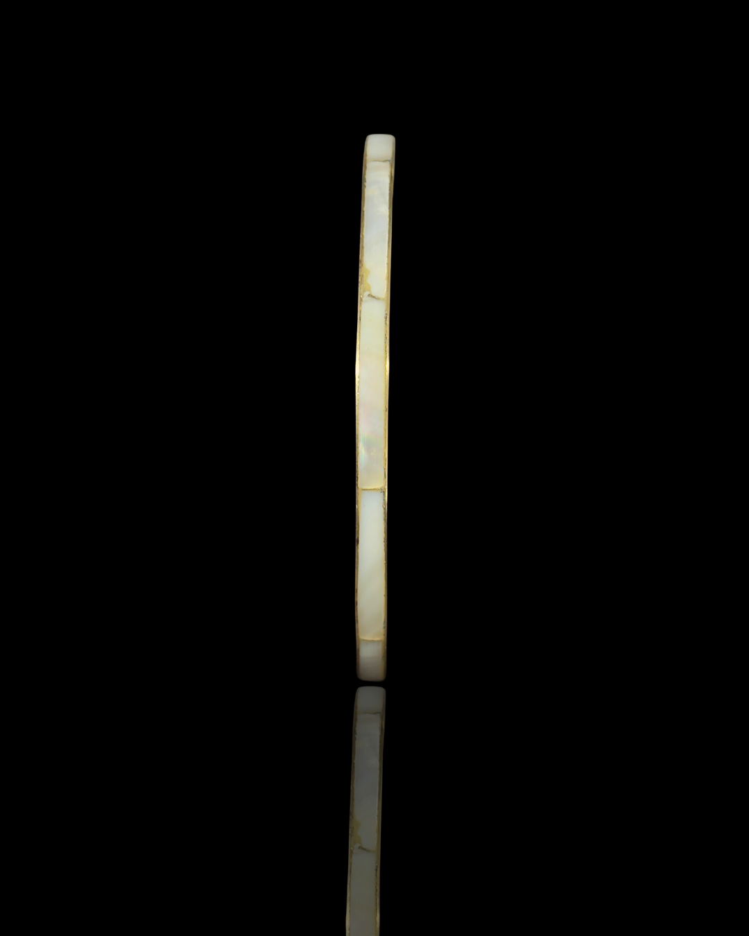 Brass Mother of Pearl Bangle