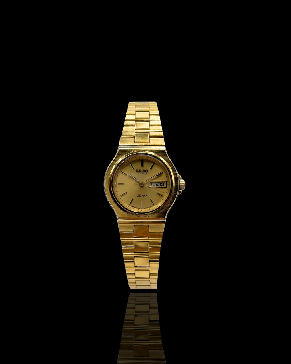 Seiko SQ100 Gold