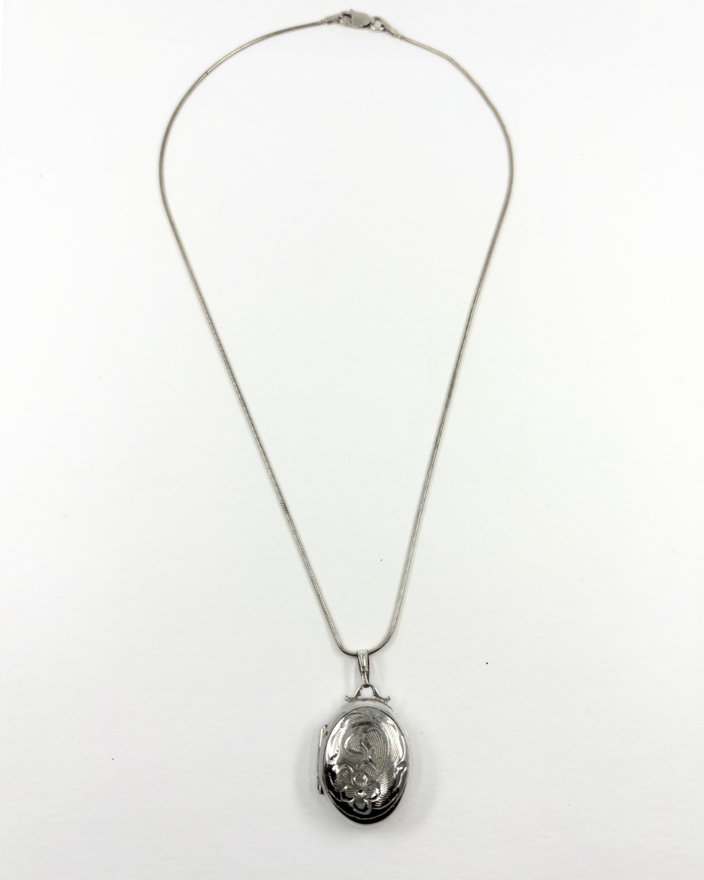 Sterling Forstner Locket Necklace