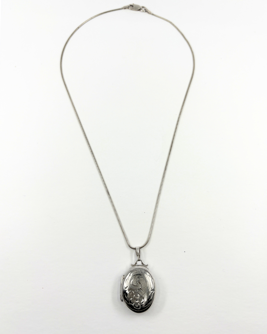 Sterling Forstner Locket Necklace