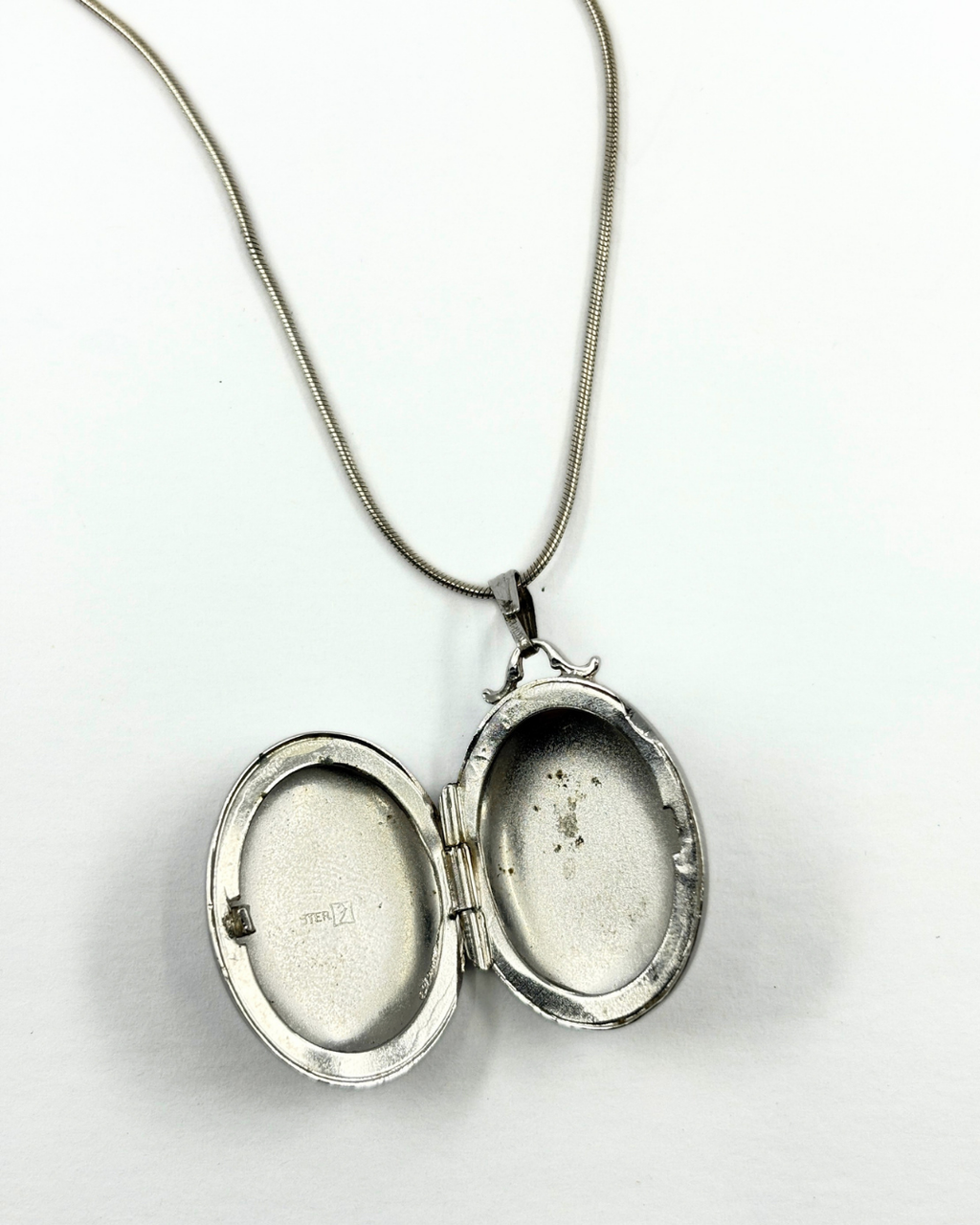 Sterling Forstner Locket Necklace