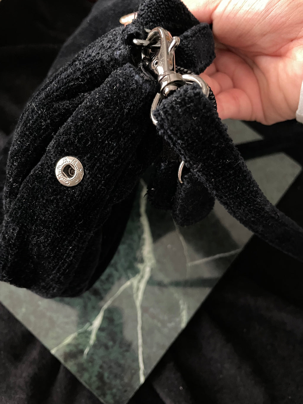 Black Velvet Liz Claiborne Purse