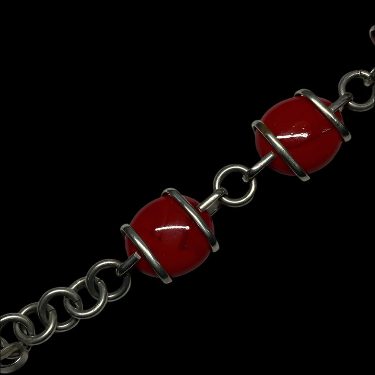 925 Bold Enamel Bracelet