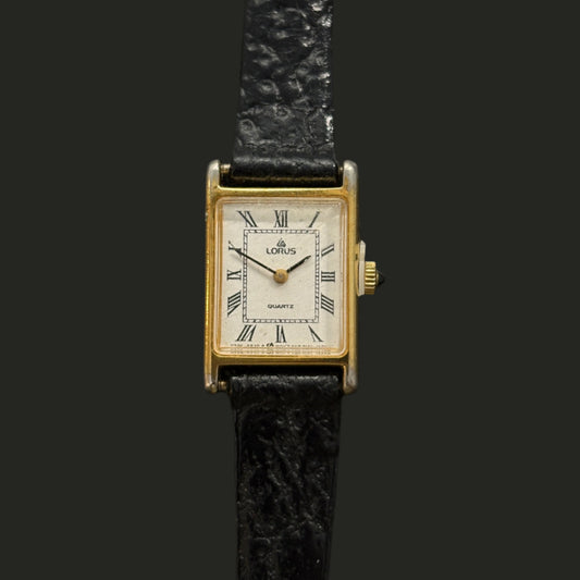 Lorus Tank Quartz Watch