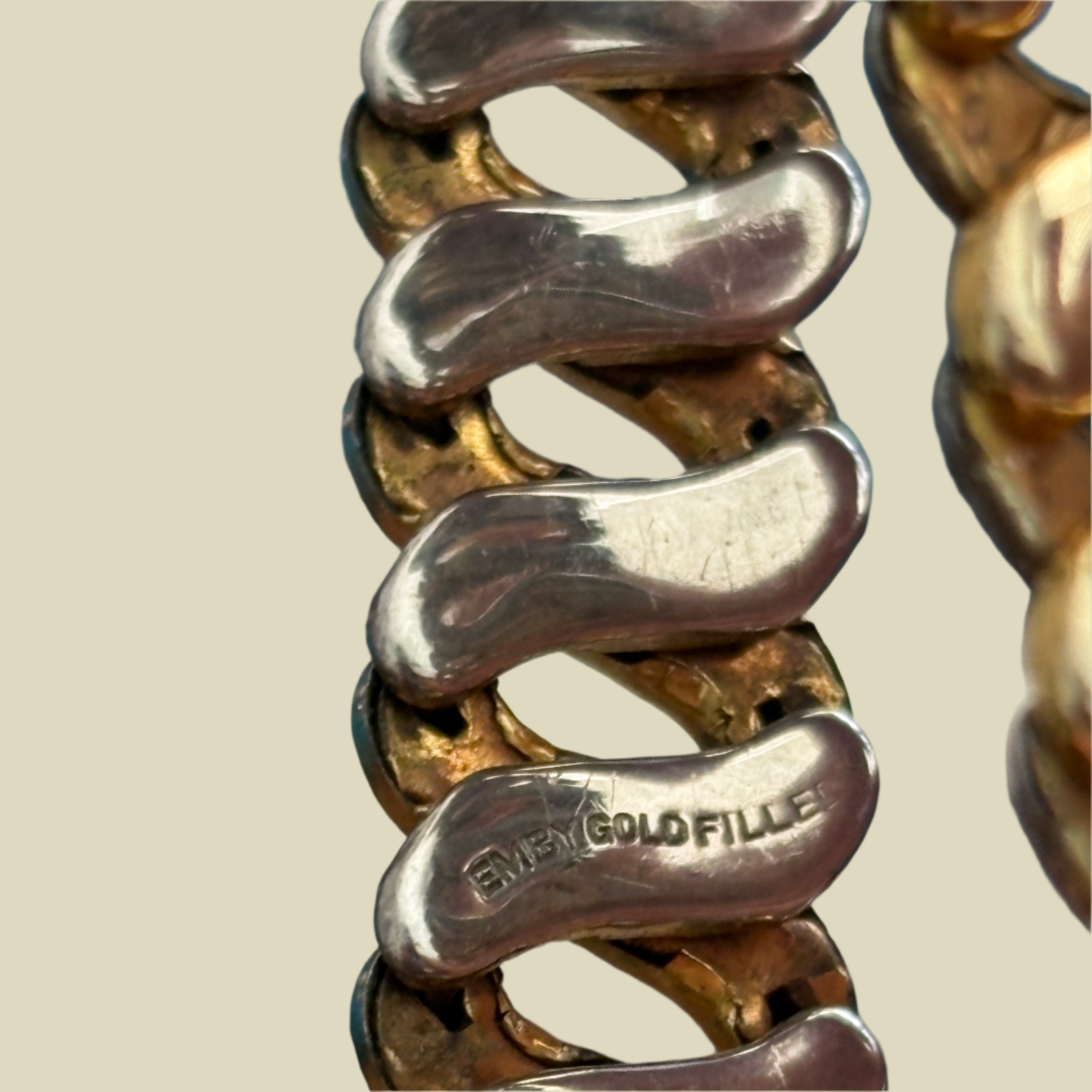 Rare Gold-filled Sweetheart Expansion Bracelet