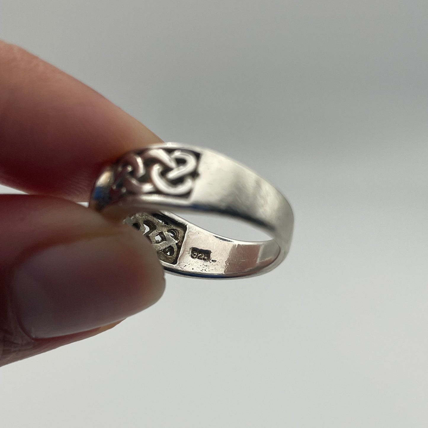 70's Sterling Silver Celtic Ring