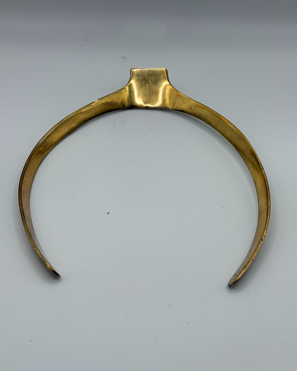 Brass Mother of Pearl Choker