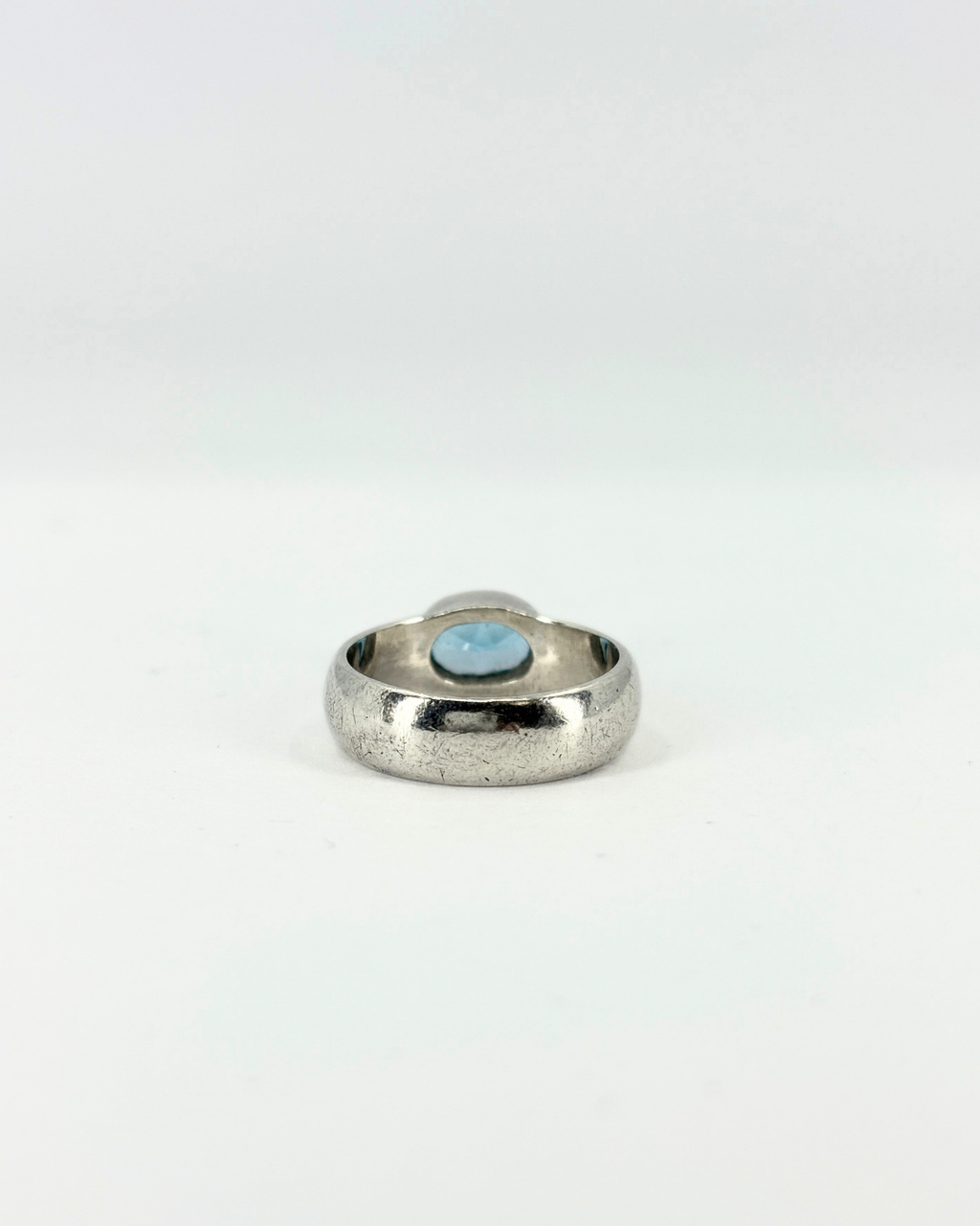 Sterling Silver Blue Topaz Ring